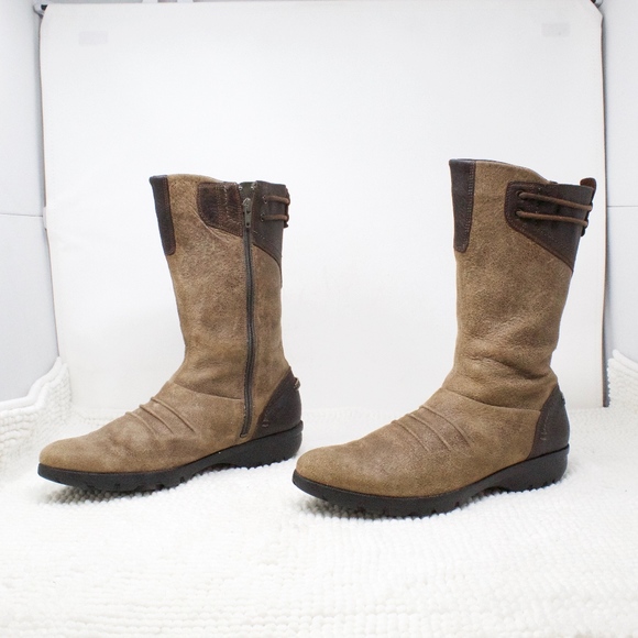 Merrell Shoes - Merrell Vera Mid Barnwood Distressed Boots Size 10